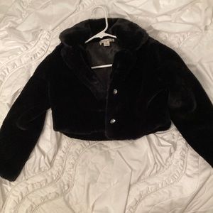 Thick black jacket (very soft)